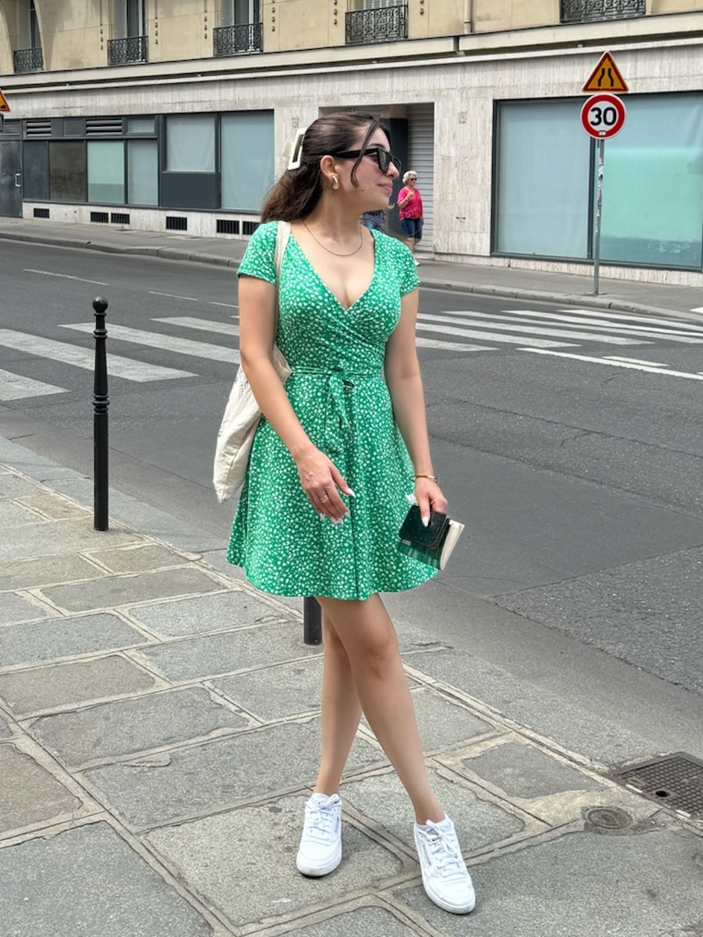 Green Mini Dress Like New